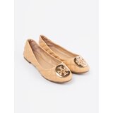 Shelvt Beige eco leather ballerinas | shoptok.hr