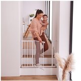 Hauck zaštitna ograda za vrata i stepenice Open N Stop 2 Set + 9 cm – bijela | shoptok.hr