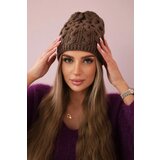 Kesi Cap with fleece Teresa K285 mocca Cijene