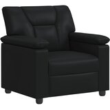 Set sofe 3 pcs Crna Umjetna koža | shoptok.hr