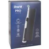 Oral-b Pro 1 Cross Action Odrasli Rotirajuće-oscilirajuća četkica za zube Crno Slike