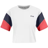 Fila Tehnička sportska majica 'TEMI' tamno plava / lubenica roza / bijela