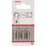 Bosch 3 kom Bit izvijača Extra-Hart T25, 25mm - 2607001615 | shoptok.hr
