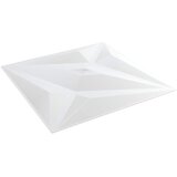  Zidne panele 12 pcs Bijela zvijezda 50 x 50 cm XPS pjena | shoptok.hr