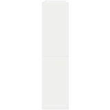 vidaXL Regal za čevlje bel 80x25x62 cm inženirski les | Shoptok.si
