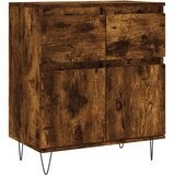  Komoda boja dimljenog hrasta 60 x 35 x 70 cm konstruirano drvo | shoptok.hr