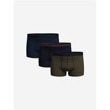 LC Waikiki LCW Standard Mold Cotton Flexible Men's Boxer Set of 3 Cene