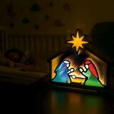  Ld13 led 3d svijetleći stabilni dekoracijski ukras | shoptok.hr