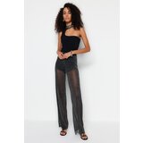Trendyol Pants - Black - Wide leg Cijene