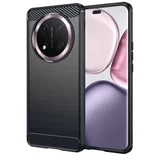  Gumijasti / gel etui Carbon za Honor Magic 7 Lite - črni