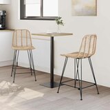  Barski stolac 2 pcs Prirodna 44 5 x 54 5 x 97 5 cm | shoptok.hr
