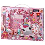 Takk Fashion notes, set sveska,spajalice, markeri i olovke, Unicorn Cene