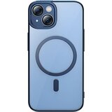 Baseus Glitter Transparent Magnetic Case and Tempered Glass komplet za iPhone 14 Plus (moder), (20605246) Cene