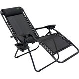  Ležaljka za plažu ili vrt ENJOJ – crna | Shoptok.si