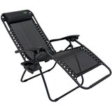  Ležaljka za plažu ili vrt ENJOJ - crna | shoptok.hr