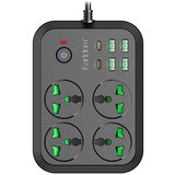  PRODUZNI KABAL ES-SC25 SA 4 UTICNICE 2PD 4 USB 2M EARLDOM | Eponuda.ba