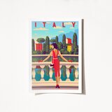 Wallity Poster Italy-1961, 50x70 cm | Eponuda.ba