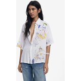 Desigual Bluza plava / žuta / crvena / bijela | shoptok.hr