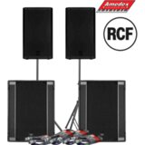  RAZGLAS RCF SUB + ZVUČNICI 7000W 912AX, 708 AS II | Eponuda.ba