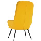  Stolica za opuštanje boja senfa baršunasta | shoptok.hr