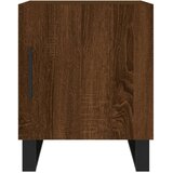 vidaXL Nočna omarica 2 kosa rjavi hrast 40x40x50 cm inženirski les | Shoptok.si
