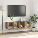  Set TV komoda 2 pcs Smeđa 60 x 30 x 30 cm Konstruirano drvo | shoptok.hr