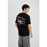 Defacto Regular Fit Crew Neck Printed Short Sleeve T-Shirt Cene