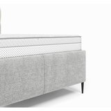 Boxxx OBLAZINJENA POSTELJA 140 cm x 200 cm , tekstil srebrne barve | Shoptok.si