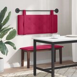  Držeće uzglavlje Zidne Vinska crvena 110 x 55 x 5 cm Baršun - boja crnog vina 100 cm bez LED | shoptok.hr