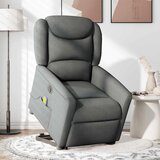 Maison Chic Električni masažni naslanjač - Relax naslanjač s funkcijo vstajanja temno siv, (22061635) Cene
