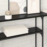  Konzolnistol Crni hrast 146 x 22.5 x 75 cm Konstruirano drvo | shoptok.hr
