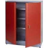 71692 visoki ormar za alat (Š x V x D) 91 x 110 x 45 cm crvena, srebrna