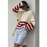 Madmext Sweater - Ecru - Regular fit cene