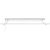  Okvir tende z LED lučmi Bela 350 x 250 cm Aluminij - - Bela - 22.82 - 350 x 250 cm - 2025- | Shoptok.si