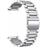  narukvica za pametni sat metal 3B 22mm/ srebrna Cene