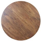 Light & Living Smeđi okrugli blagovaonski stol s pločom stola od bagrema ø 140 cm Quenza – | shoptok.hr