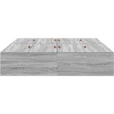  Krevet za pohranu Siva Sonoma 135x190 cm | shoptok.hr