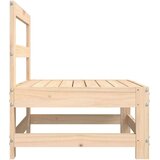  Srednja vrtna sofa od masivne borovine | shoptok.hr