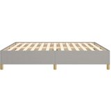  Posteljni okvir svetlo siv 160x200 cm blago, (20724787) | Shoptok.si