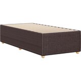  Okvir za krevet bez madraca tamnosmeđi 90 x 190 cm od tkanine | Eponuda.com