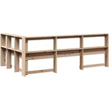  Polica za knjige uzglavlje L-oblika 120 cm borovine | shoptok.hr