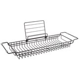 PT LIVING Crni metalni podesivi držač za kadu Tub, 61 - 86 cm | shoptok.hr