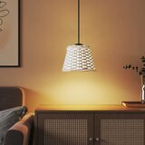  Sjenilo za stropnu svjetiljku bijelo Ø 15 x 12 cm od pruća | shoptok.hr