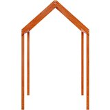 vidaXL krov za dječji krevet voštano smeđi 217x95,5x159 cm od borovine | shoptok.hr