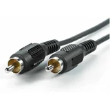 Cinch video priključni kabel [1x muški cinch konektor - 1x muški cinch konektor] 2.50 m crna