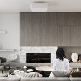 Nice Lamps bela stropna svetilka s steklenim senčnikom/s tekstilnim senčnikom 45x45 cm kortez – | Shoptok.si