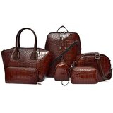 IZMAEL Set torbica LU-38077 - Smeđa Cijene