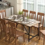  Blagovaonski stol za 6-8 osoba. Moderni pravokutni kuhinjski stol s drvenim izgledom 180 x 80 x 75 5 cm prirodni. | shoptok.hr