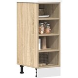 vidaXL Donji ormarić sonoma hrast 30x44,5x81,5 cm izrađeno drvo Cijene
