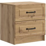  Noćni ormar s ladicama 2 pcs Hrast artisan 43 x 34 5 x 44 5 cm | shoptok.hr